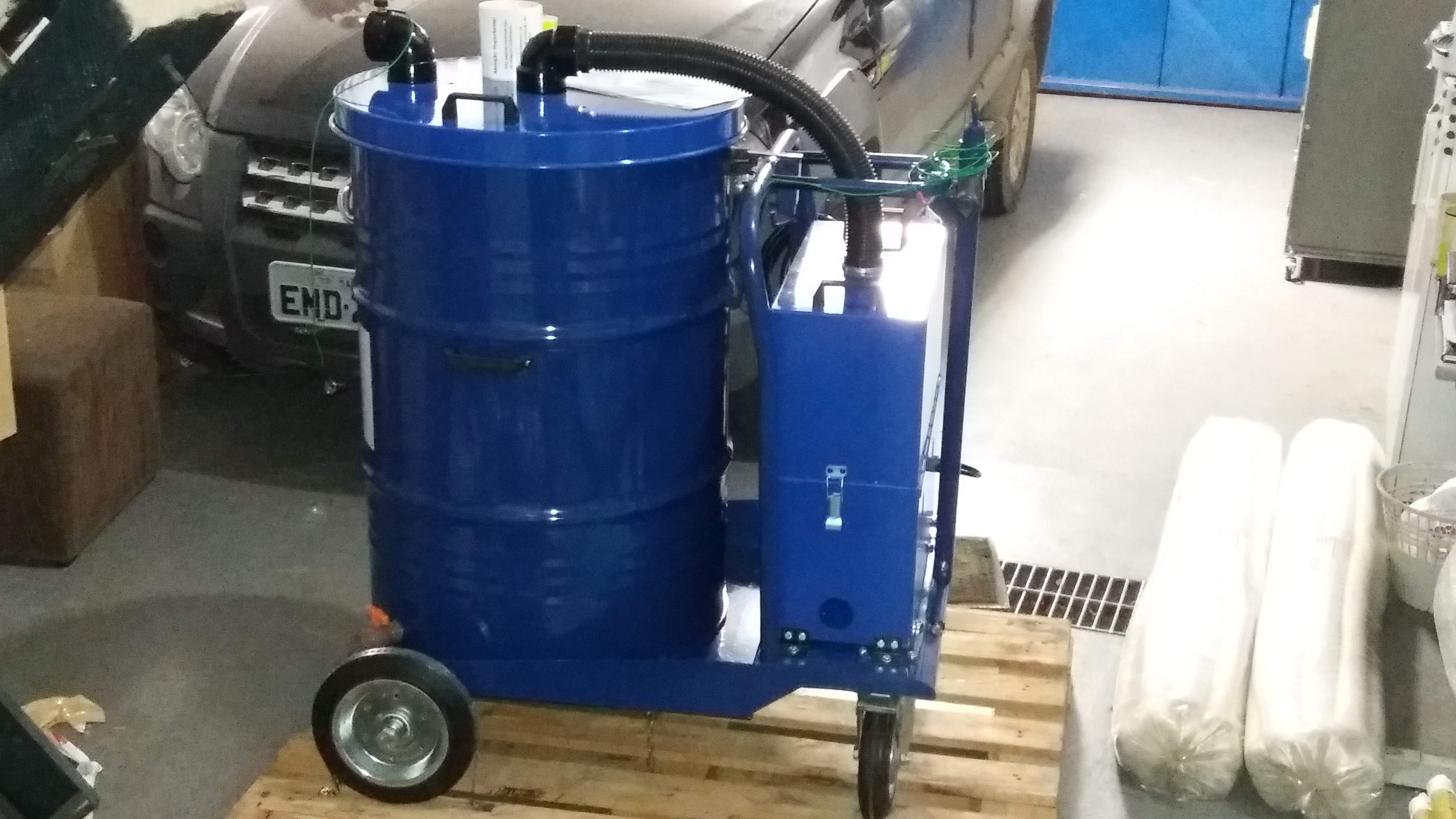 Aspirador Copetec tambor 200 litros super